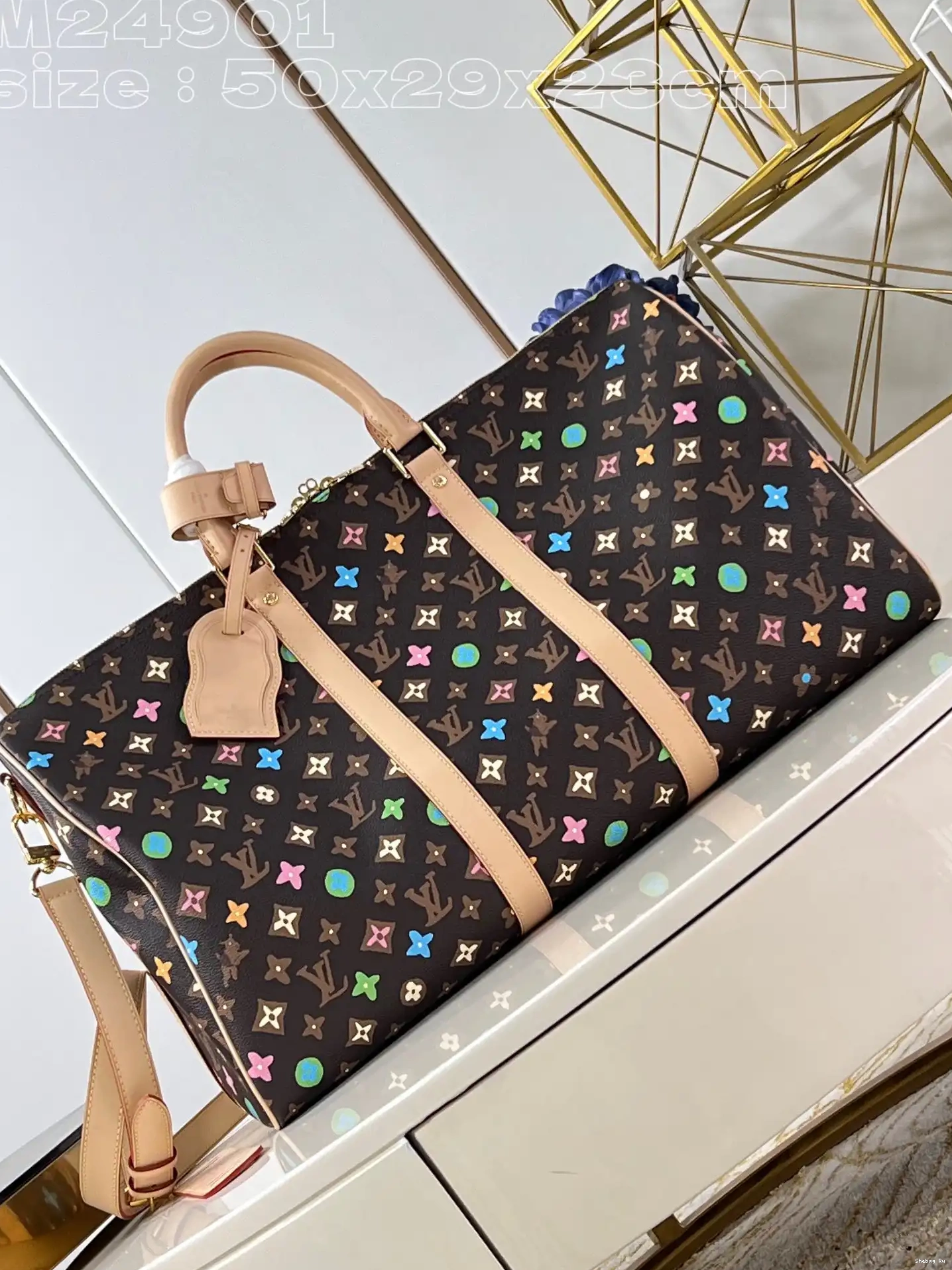 KEEPALL VUITTON BANDOULIÈRE 50 LOUIS 0602